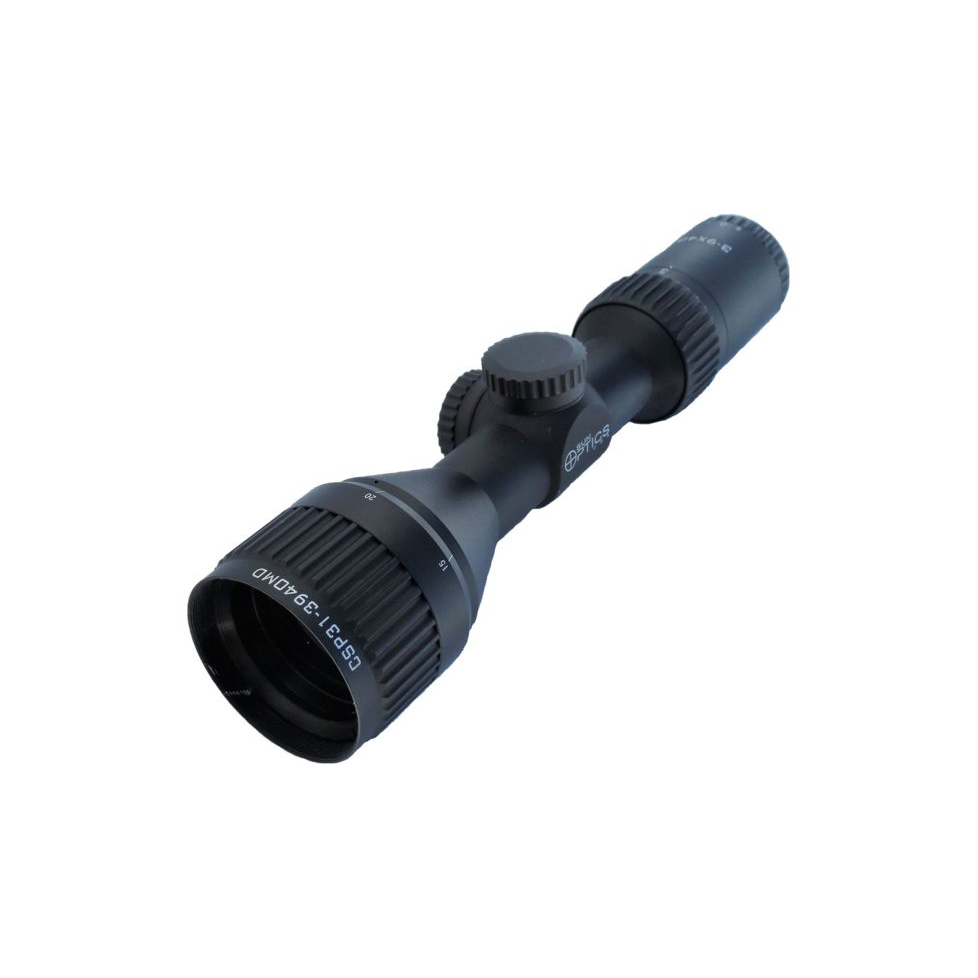 Sun Optics 1” 3-9X40 Shorty Forty Mil dot (CS31-3940MD)(SUN-SC-002)