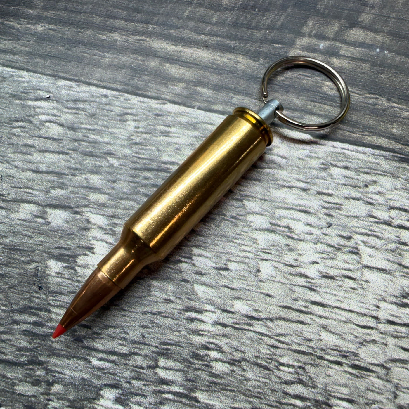 300 Ruger Compact Magnum Bullet Keychain