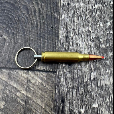 7mm-08 Remington Bullet Keychain