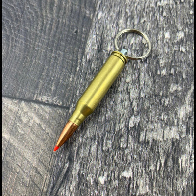 7mm-08 Remington Bullet Keychain