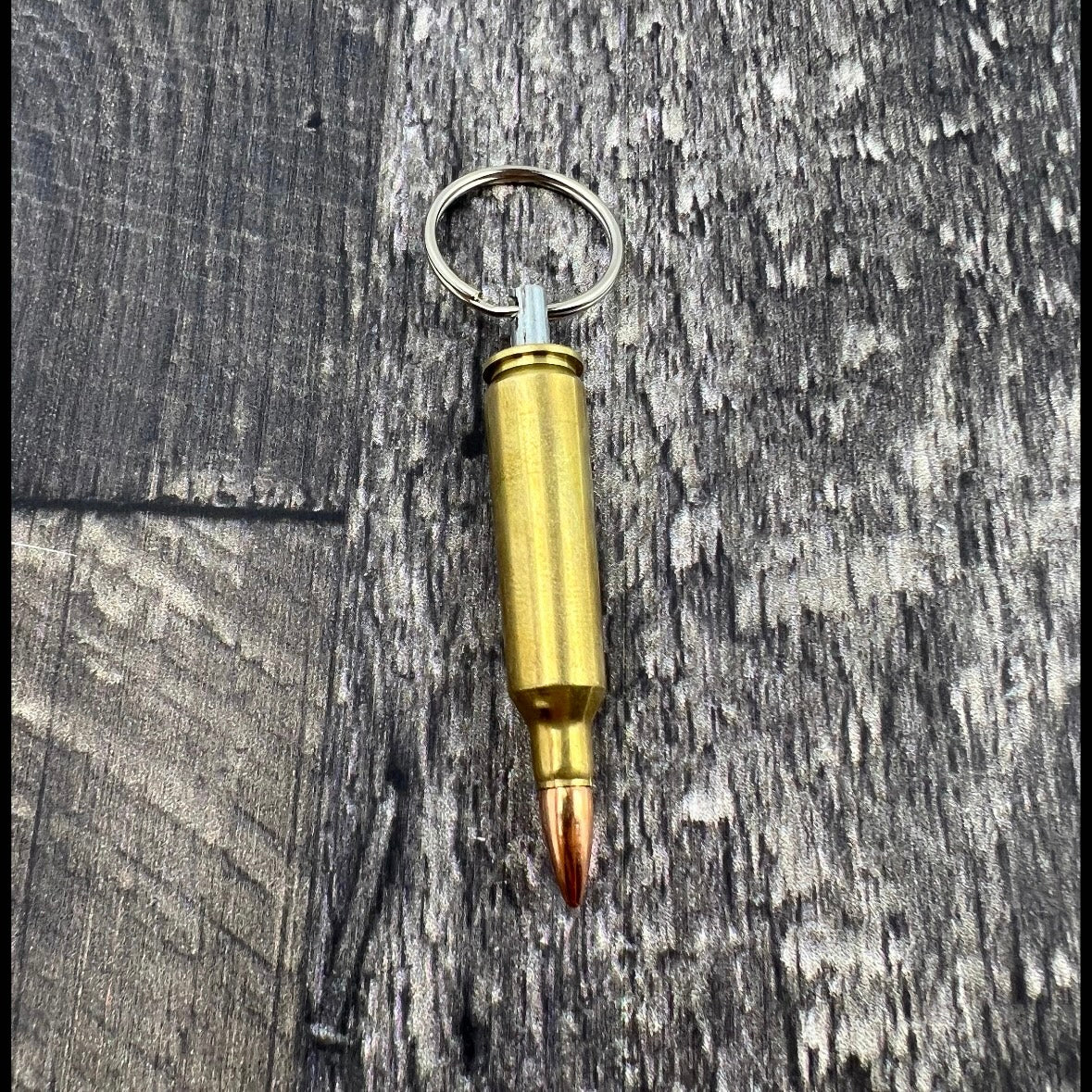 22-250 Bullet Keychain