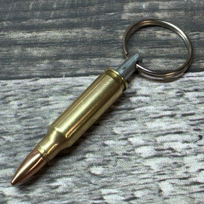 221 Remington Fireball Bullet Keychain
