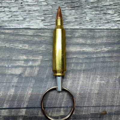 22 Nosler Bullet Keychain