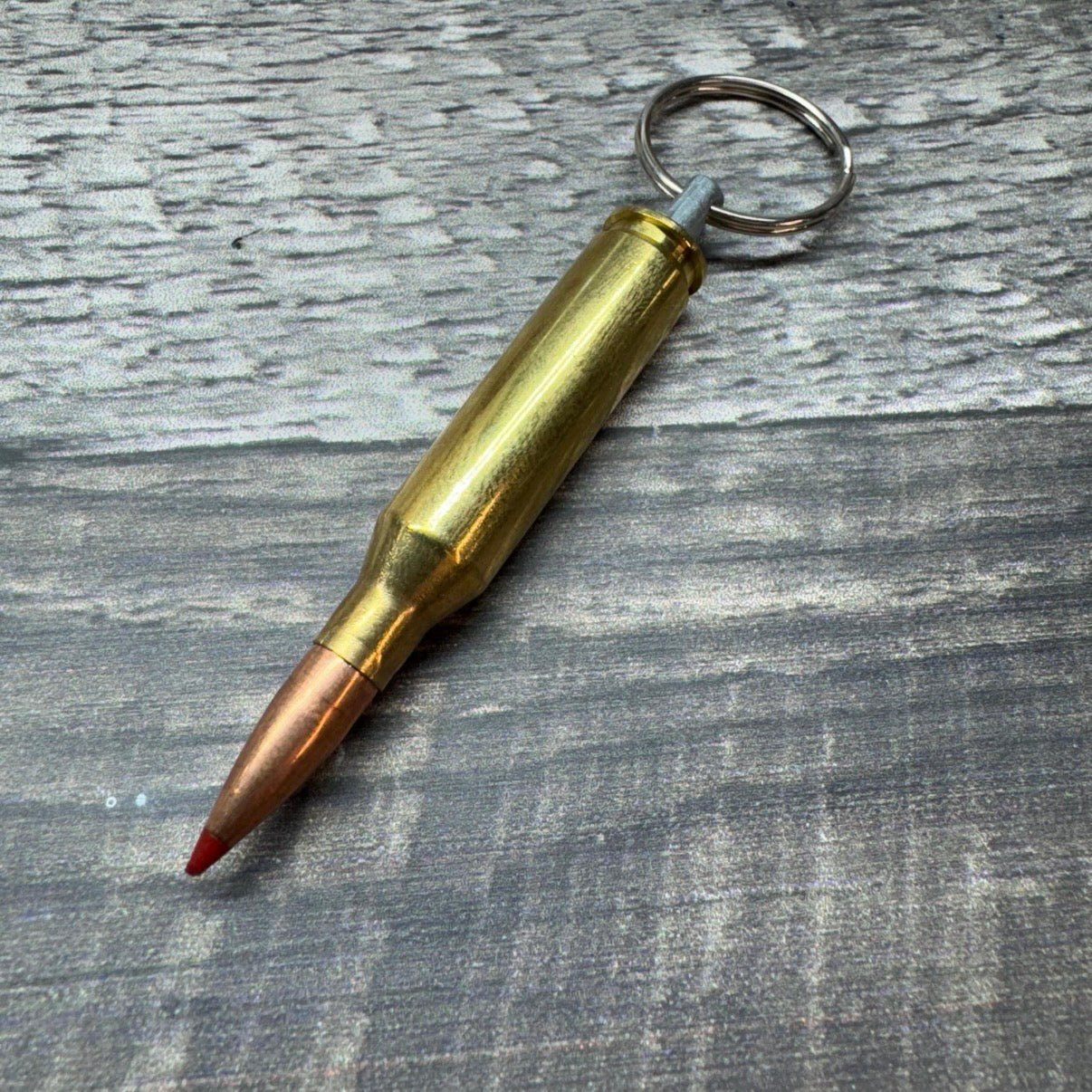 260 Remington Bullet Keychain