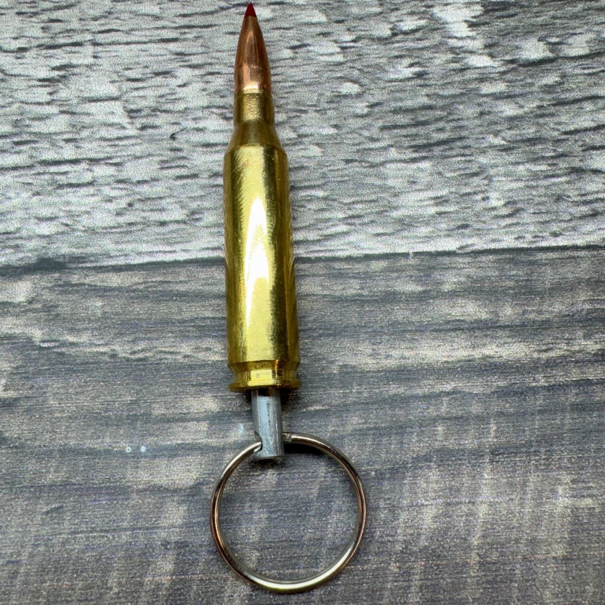 260 Remington Bullet Keychain