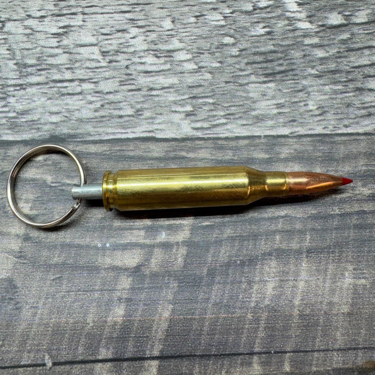 260 Remington Bullet Keychain
