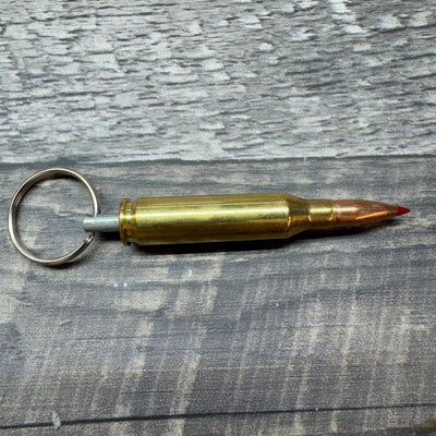 260 Remington Bullet Keychain