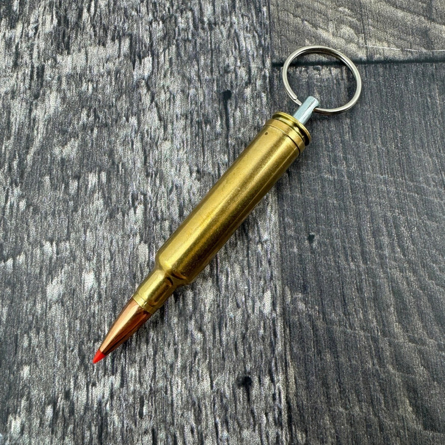 7mm Weatherby Magnum Bullet Keychain