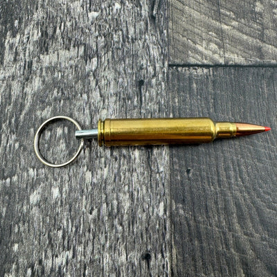7mm Weatherby Magnum Bullet Keychain