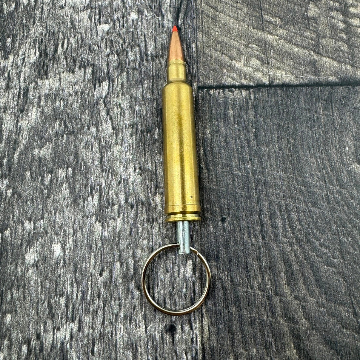 7mm Weatherby Magnum Bullet Keychain