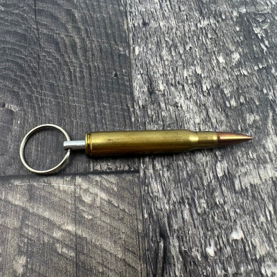 30-06 Brass Bullet Keychain