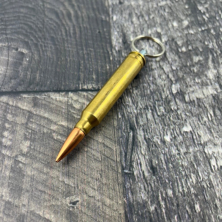 300 Winchester Magnum Brass Bullet Keychains