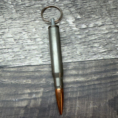 30-06 Steel Bullet Keychain