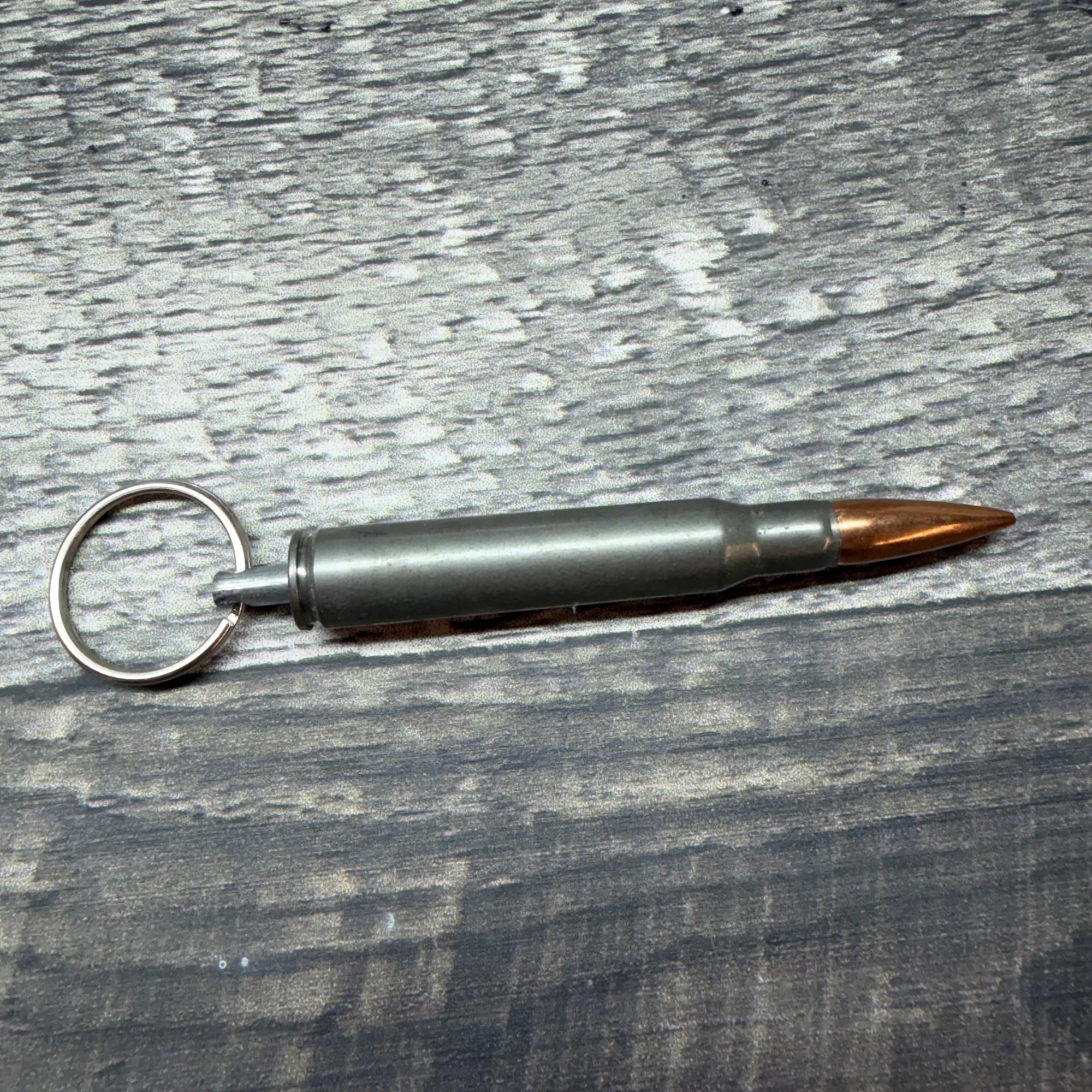 30-06 Steel Bullet Keychain