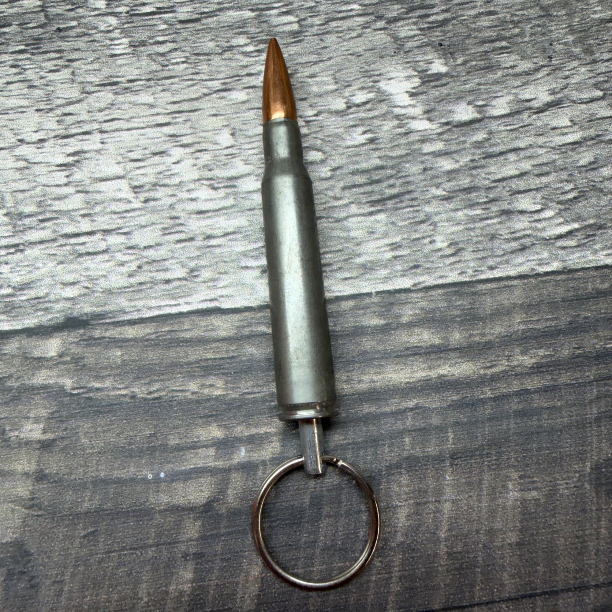 30-06 Steel Bullet Keychain