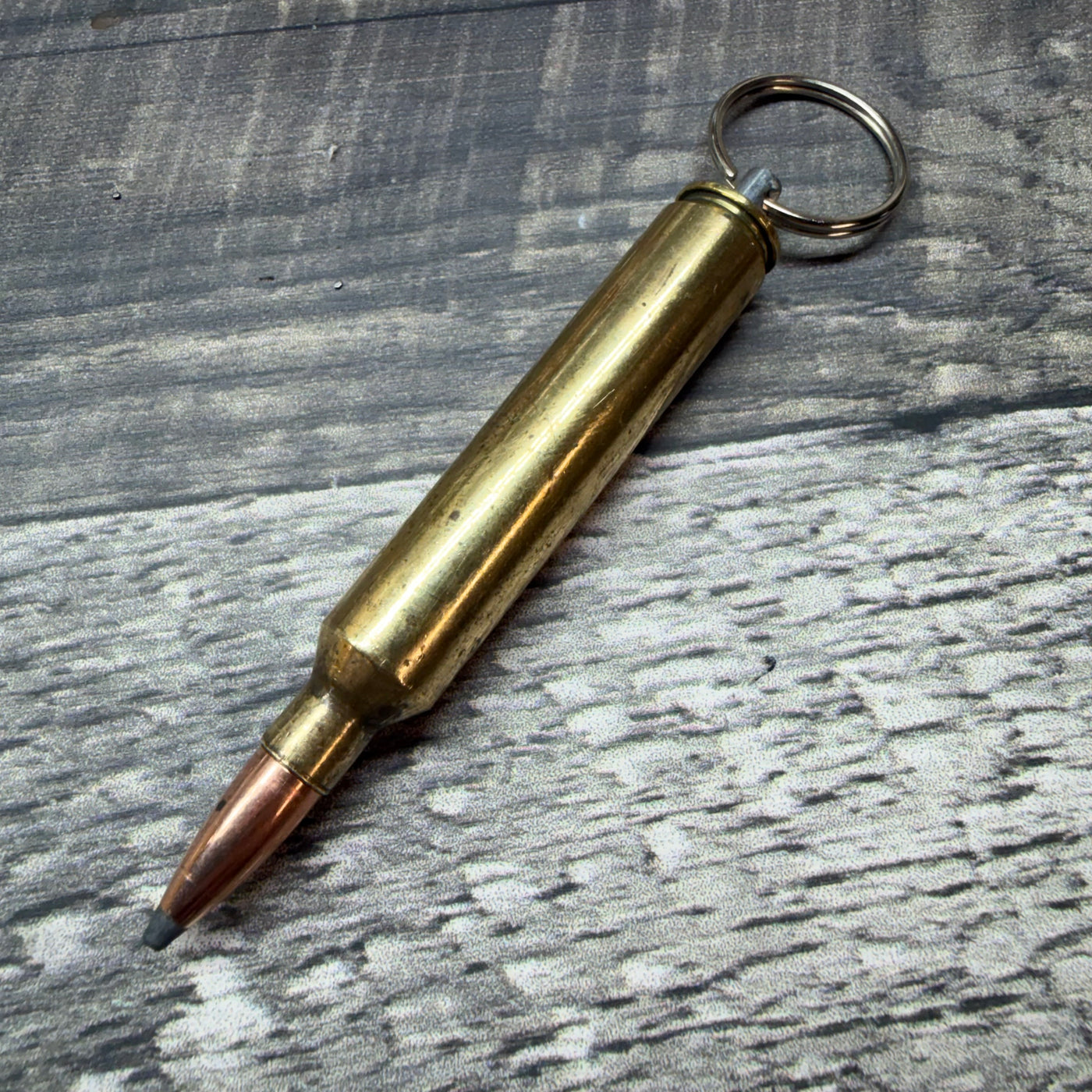 7mm Remington Ultra Magnum Bullet Key Chain