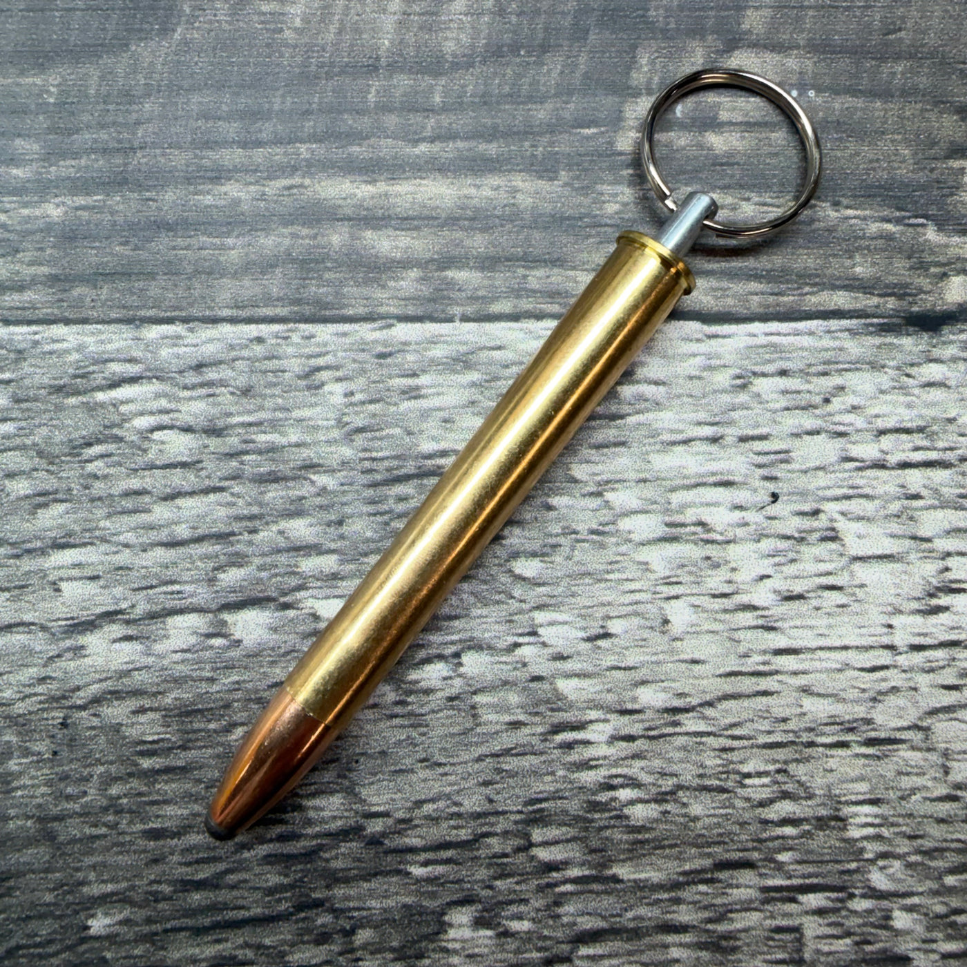 9.3x72R Bullet Key Chain