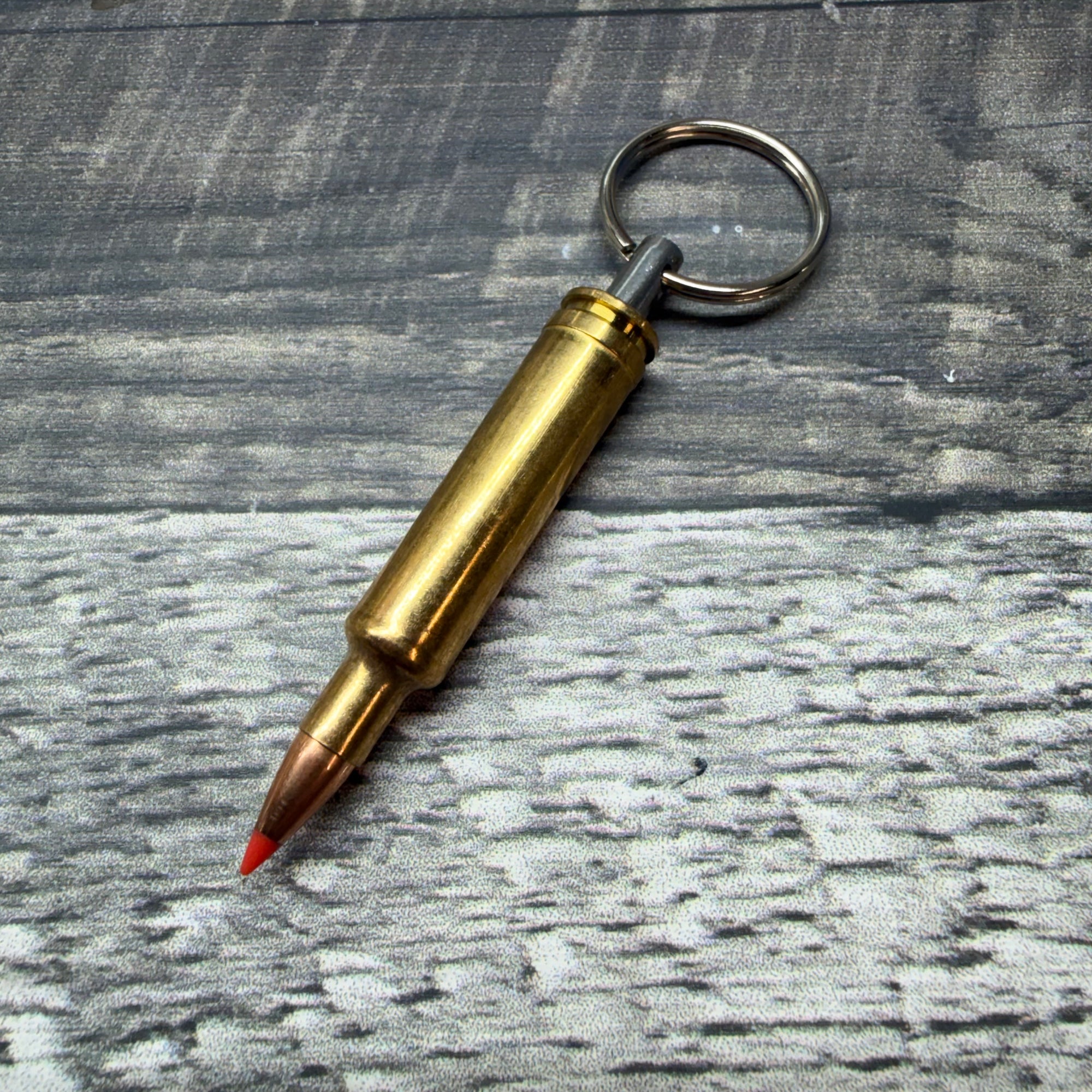 224 Weatherby Magnum Bullet Key Chain