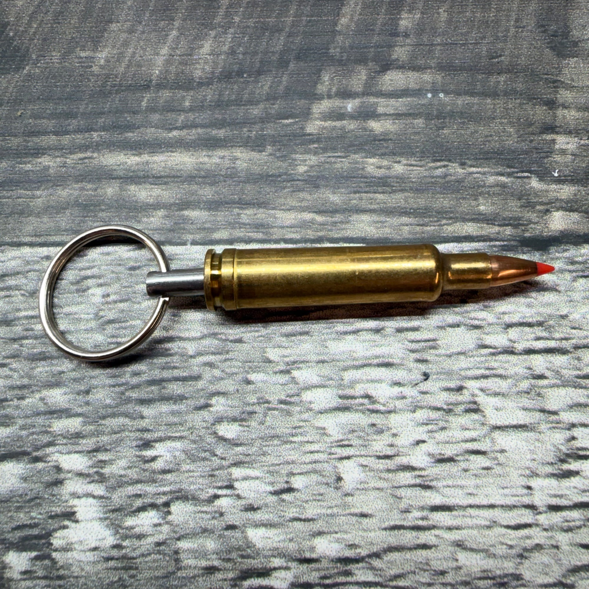 224 Weatherby Magnum Bullet Key Chain