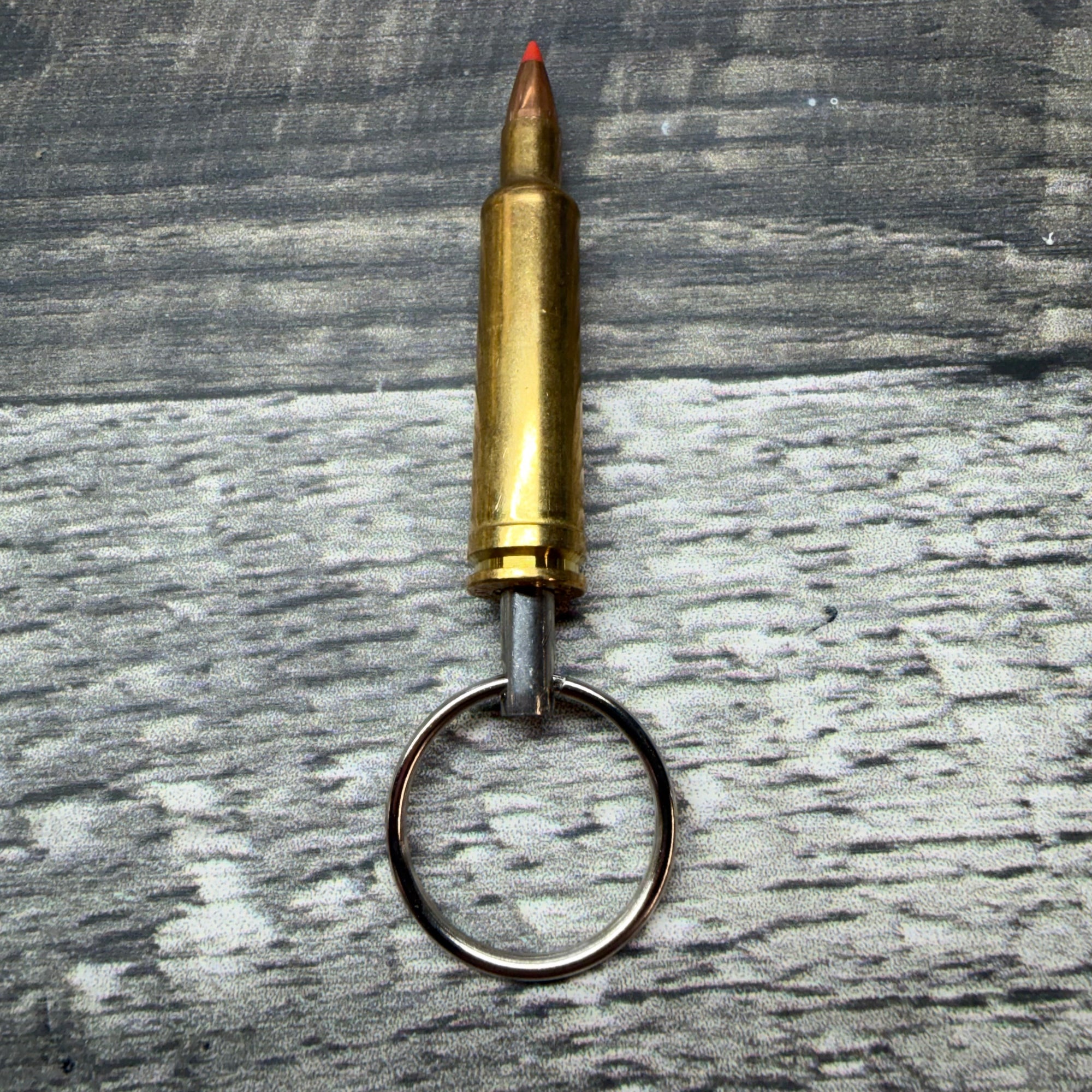 224 Weatherby Magnum Bullet Key Chain