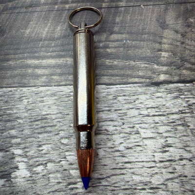 375 Remington Ultra Magnum Bullet Key Chain