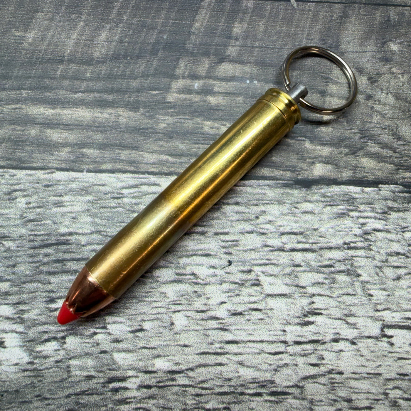 458 Lott Bullet Keychain