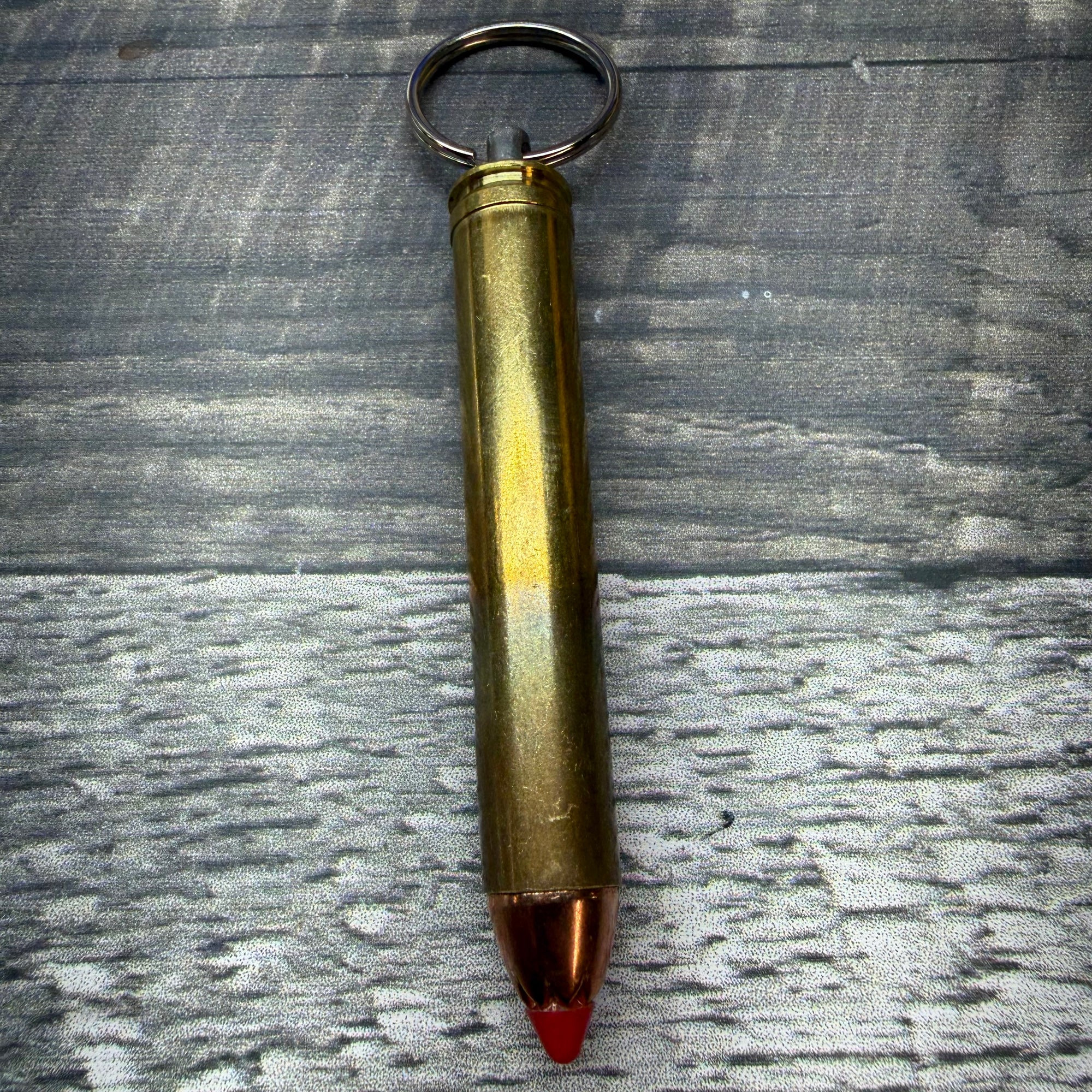 458 Lott Bullet Keychain
