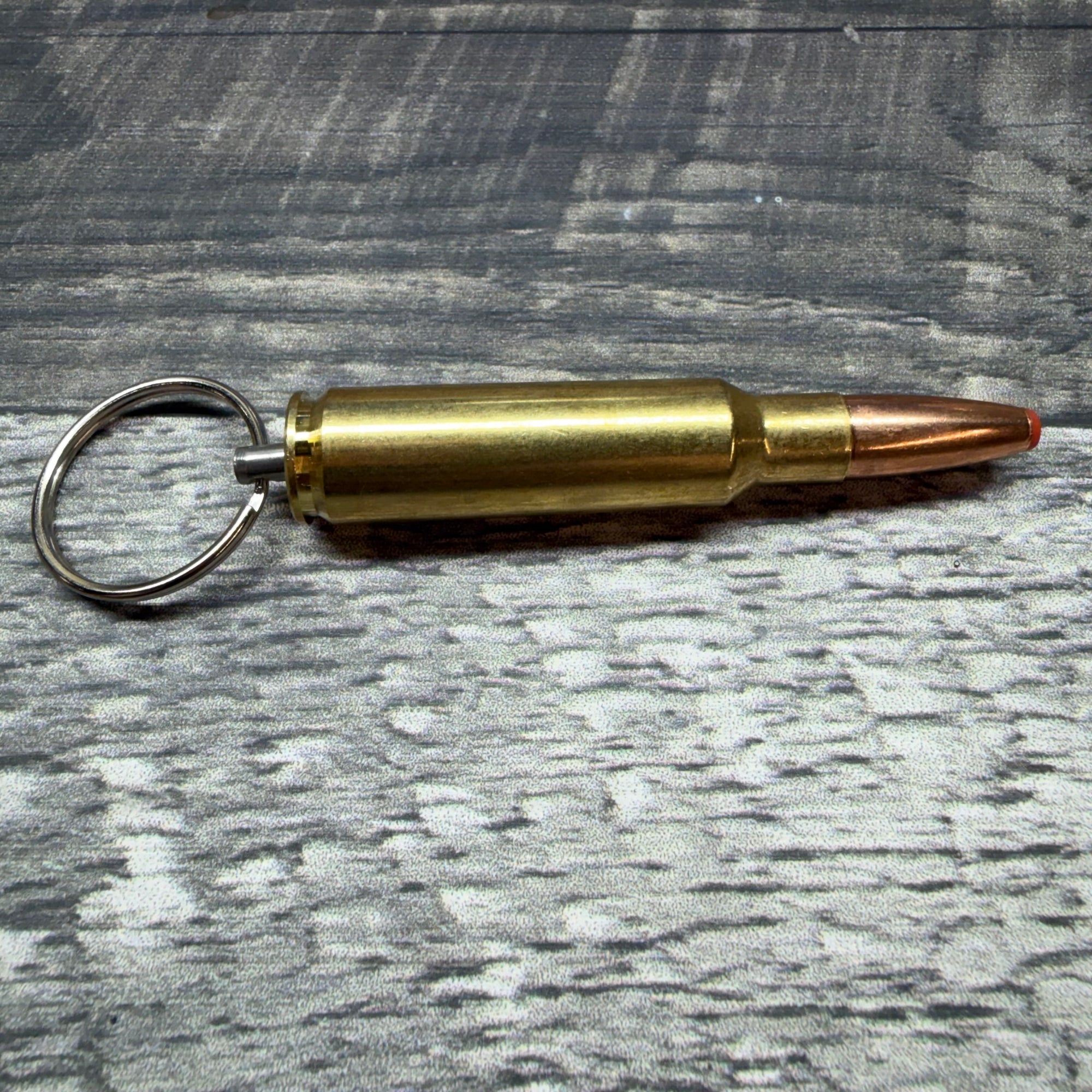 8.5x55 Blaser Bullet Keychain