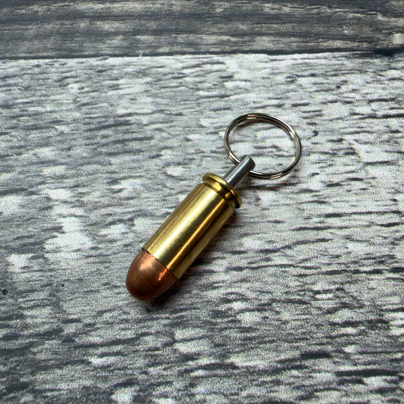 9mm Browning Long Bullet Key Chain