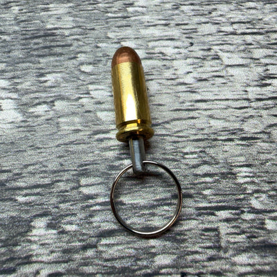 9mm Browning Long Bullet Key Chain