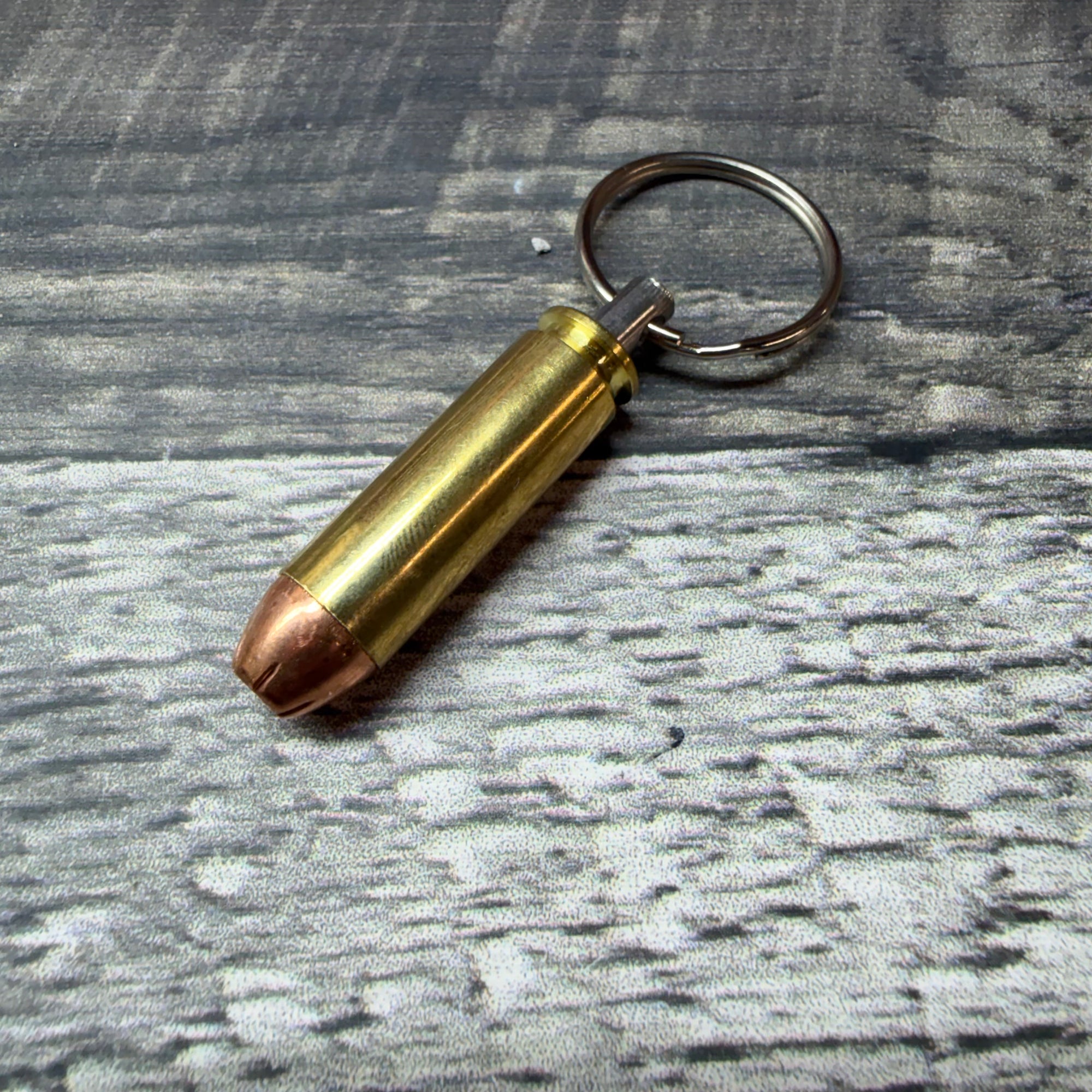 10mm Magnum Bullet Key Chain