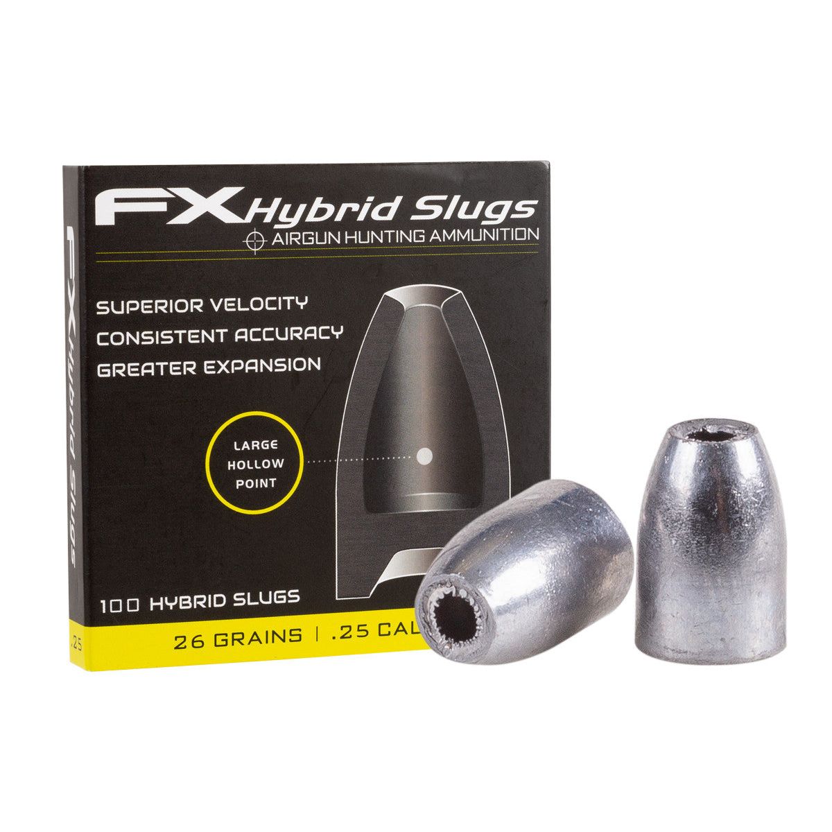 FX Hybrid Slug .25 Cal Hollowpoint (FXA-PL-002)