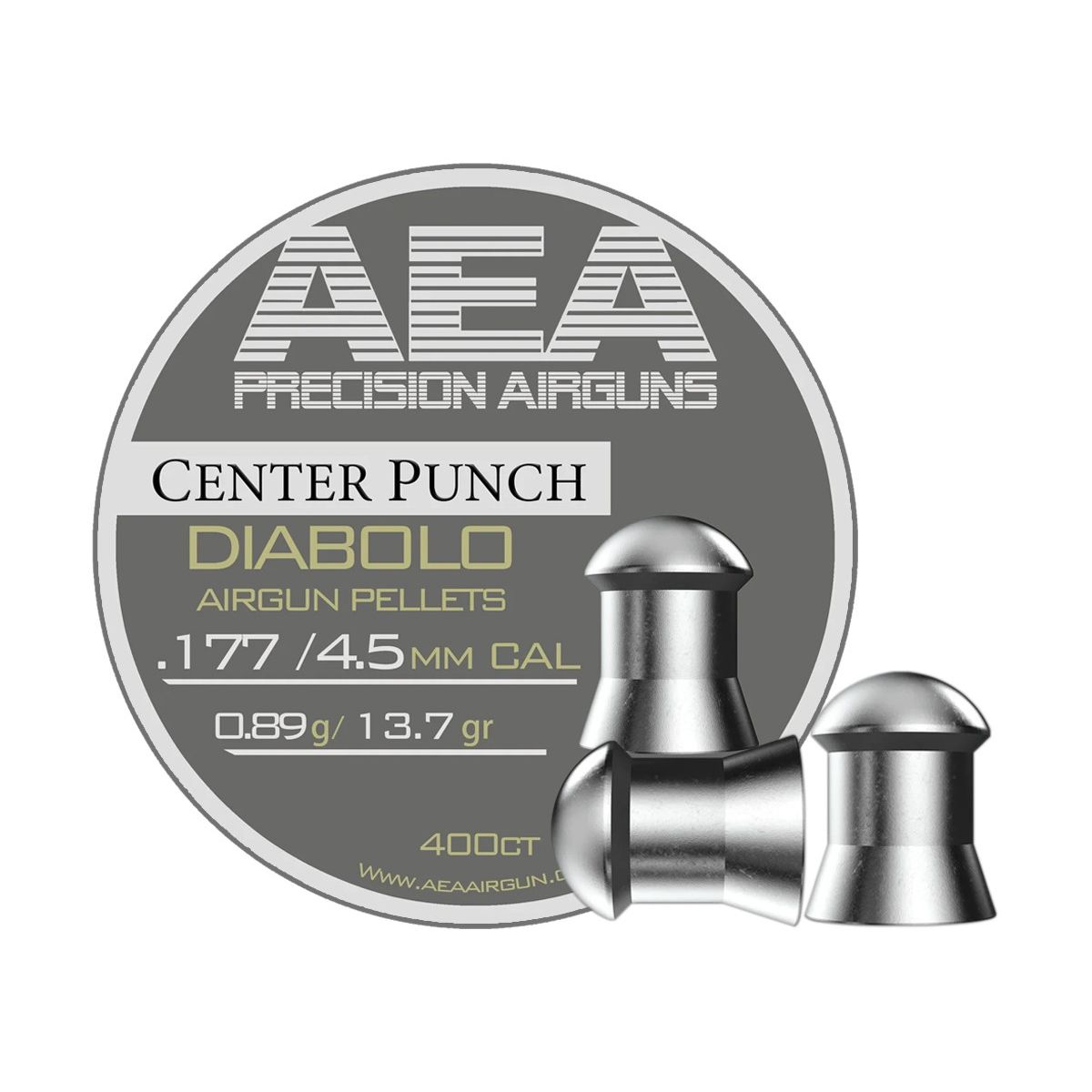 AEA Precision Center Punch Diabolo .177 Cal 13.7gr (AEA-PL-003)