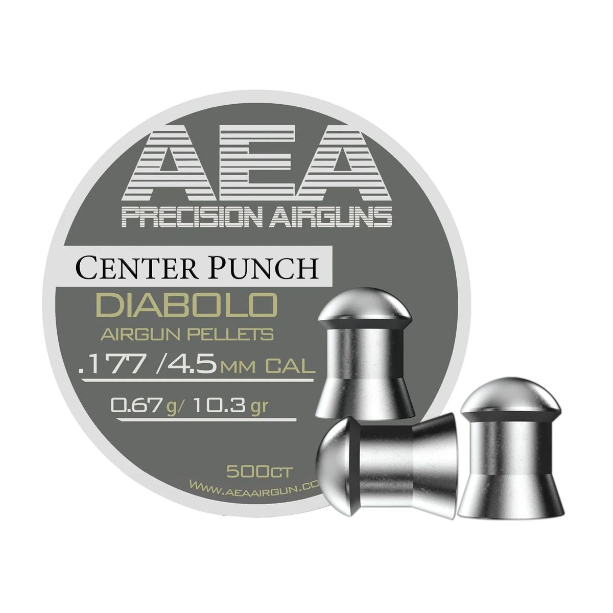 AEA Precision Center Punch Diabolo .177 Cal 10.3gr (AEA-PL-004)