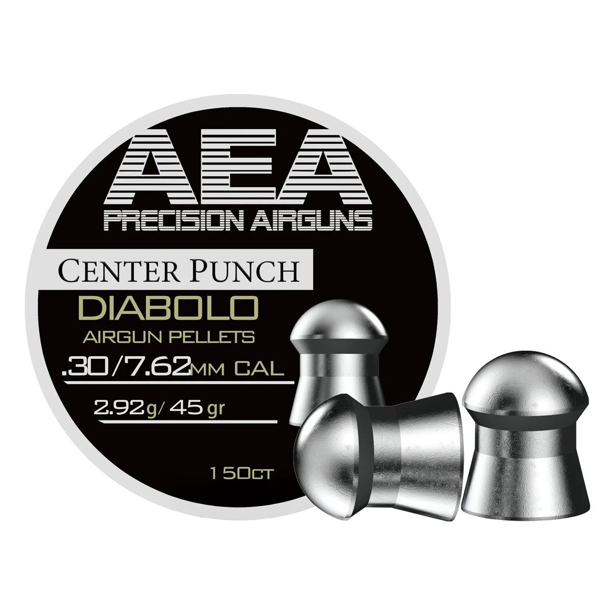AEA Precision Center Punch Diabolo .30 Cal 45gr (AEA-PL-001)