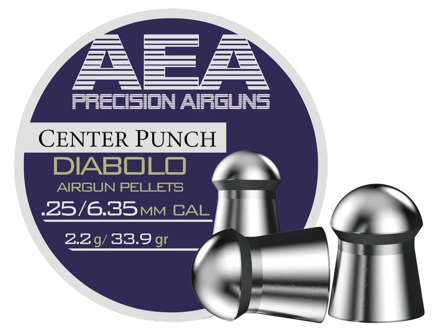 AEA Precision Center Punch Diabolo .25 Cal 33.9gr (AEA-PL-006)