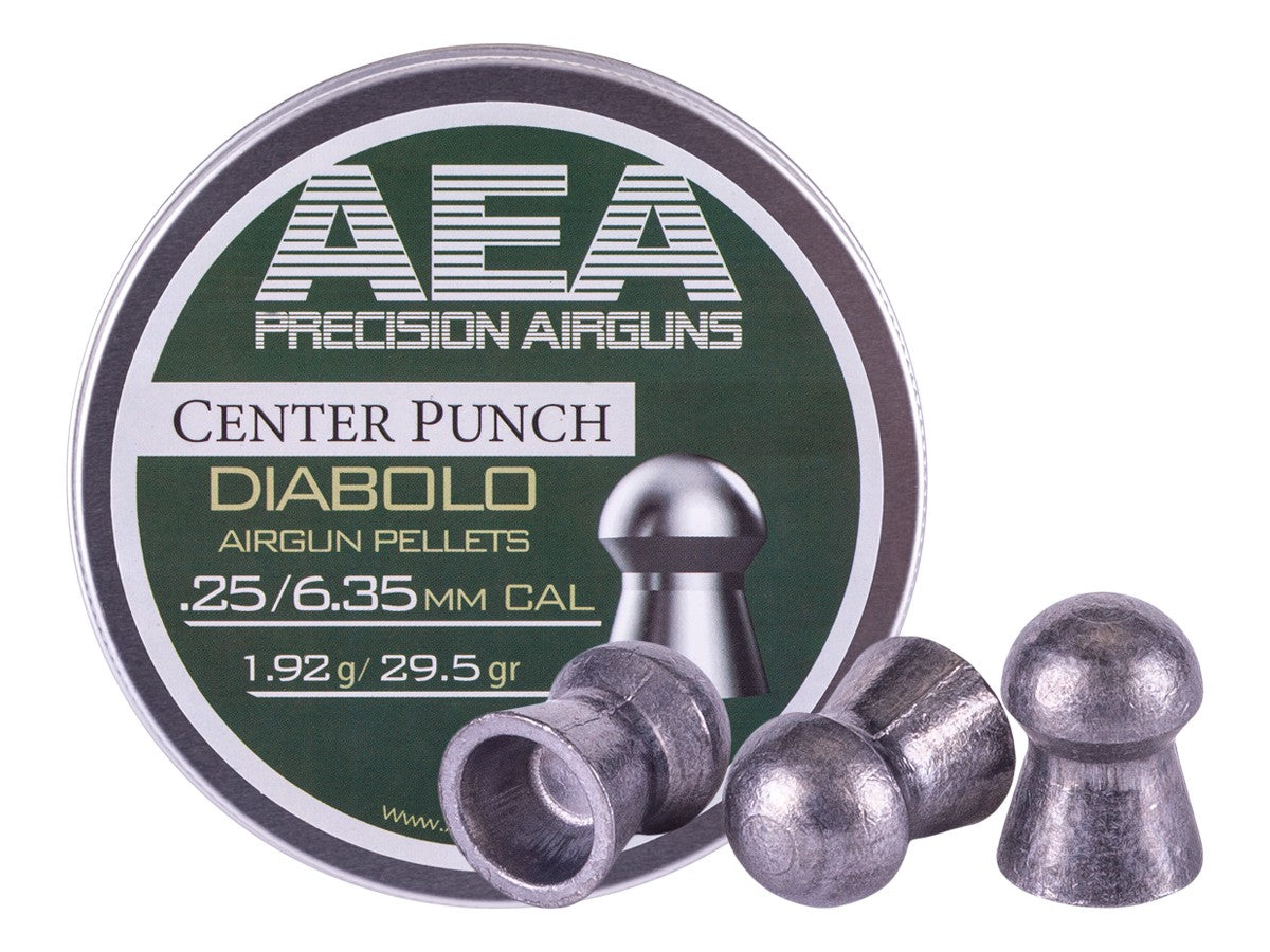 AEA Precision Center Punch Diabolo .25 Cal 29.5gr (AEA-PL-005)