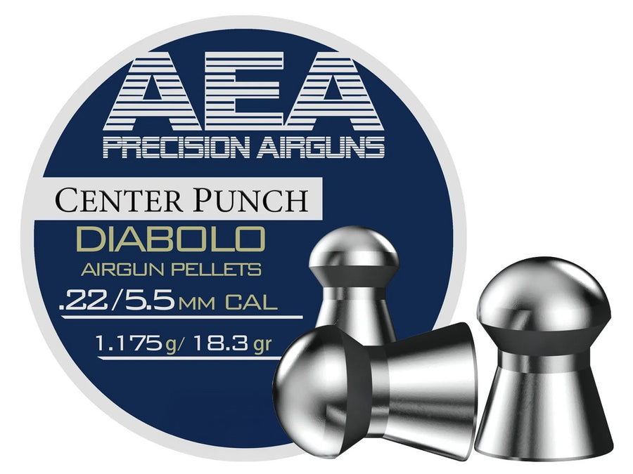 AEA Precision Center Punch Diabolo .22 Cal 18.3gr (AEA-PL-002)