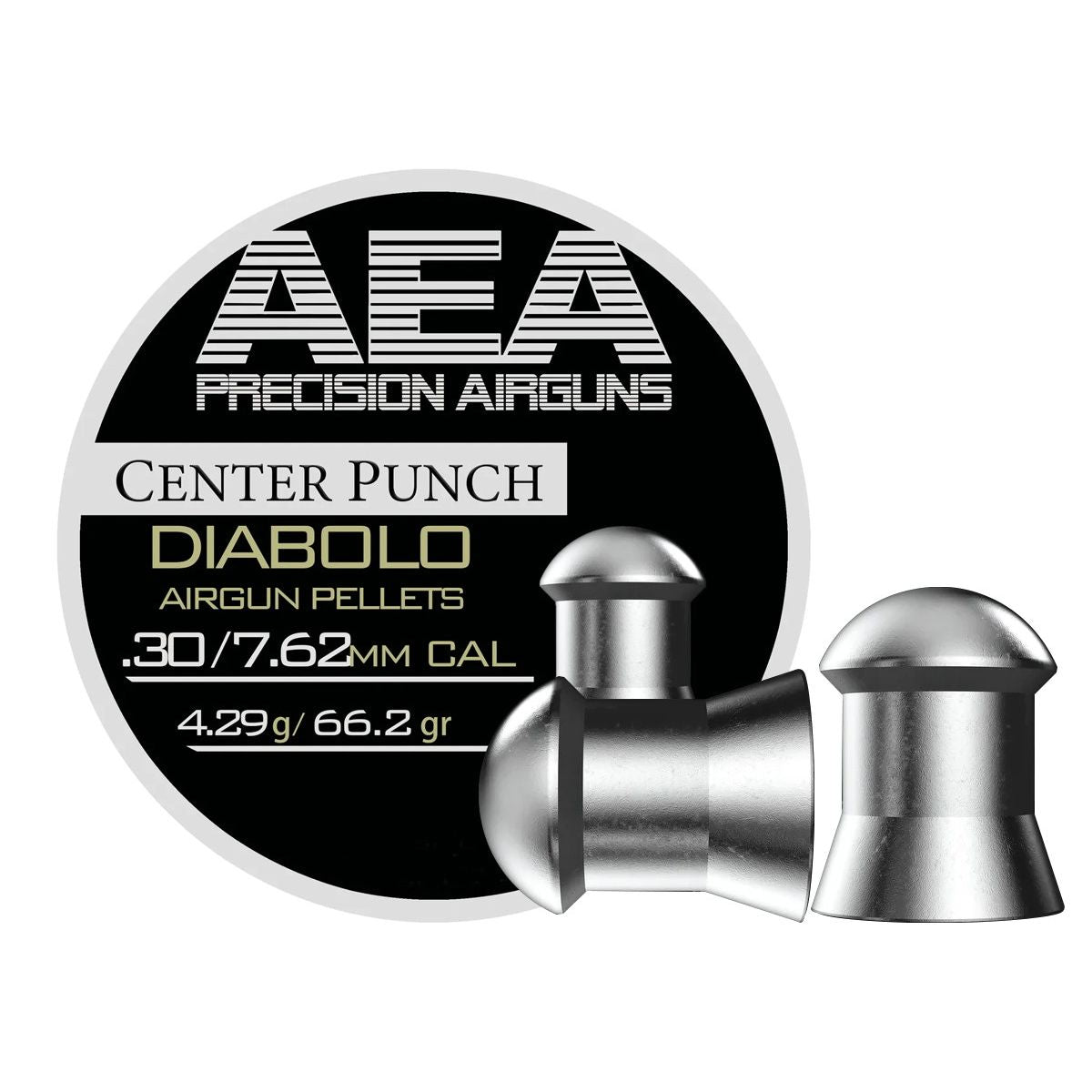 AEA Precision Center Punch Diabolo .30 Cal 66.2gr (AEA-PL-008)