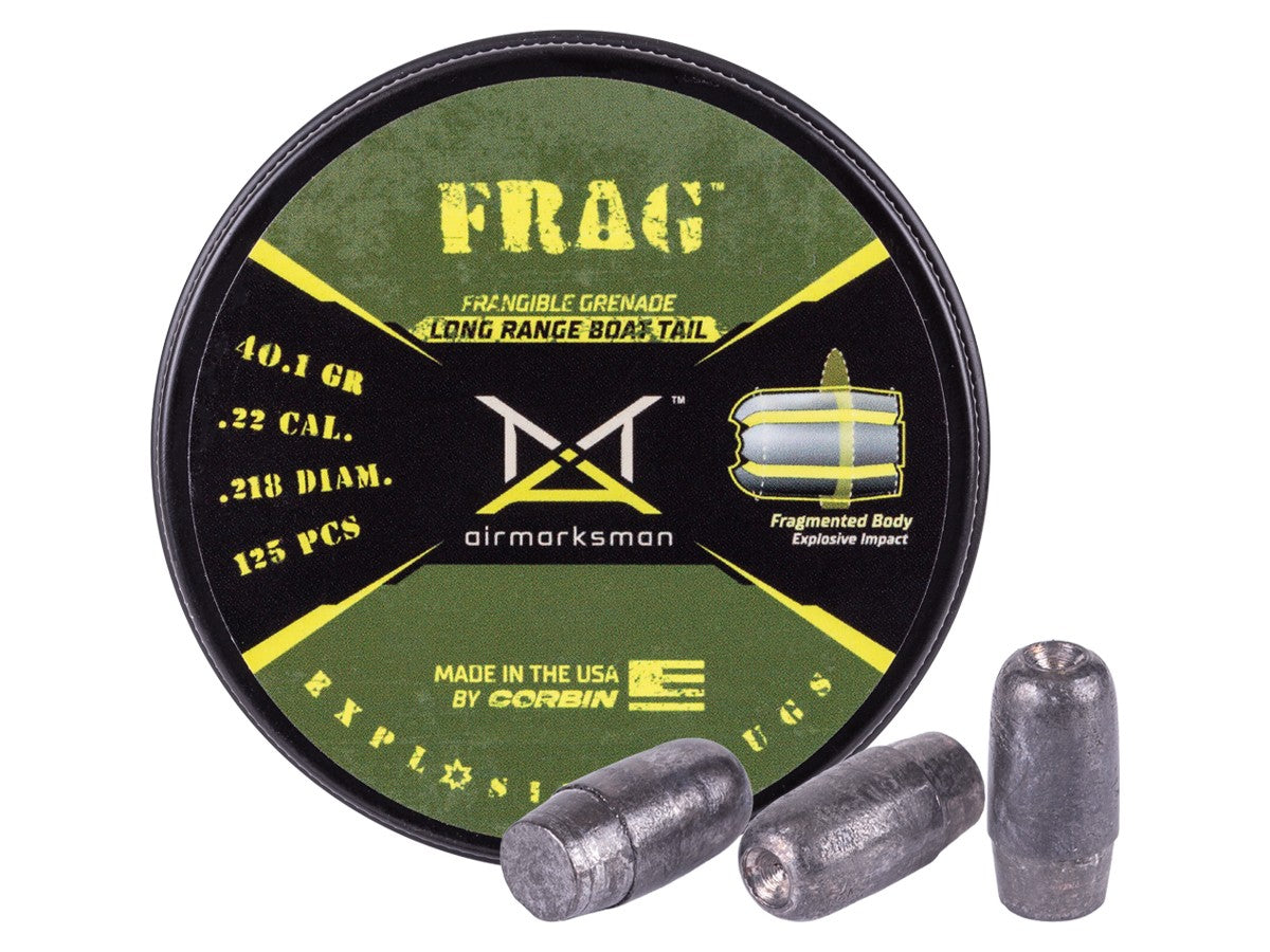 AirMarksman Frag Boat Tail .218 Cal 40.1gr (AMM-PL-002)