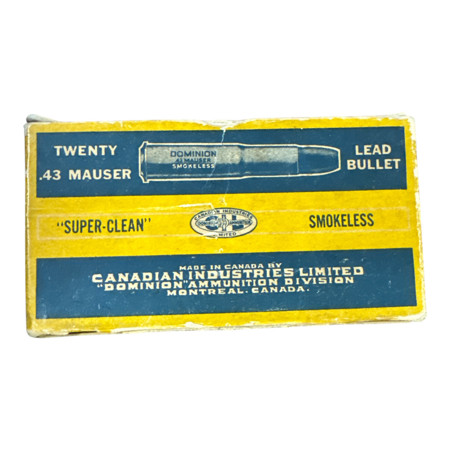 Dominion 43 Mauser Box (537)(Consignment)