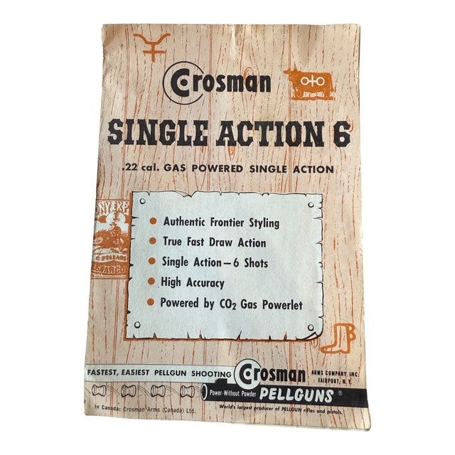 Crosman SA6 Owners manual