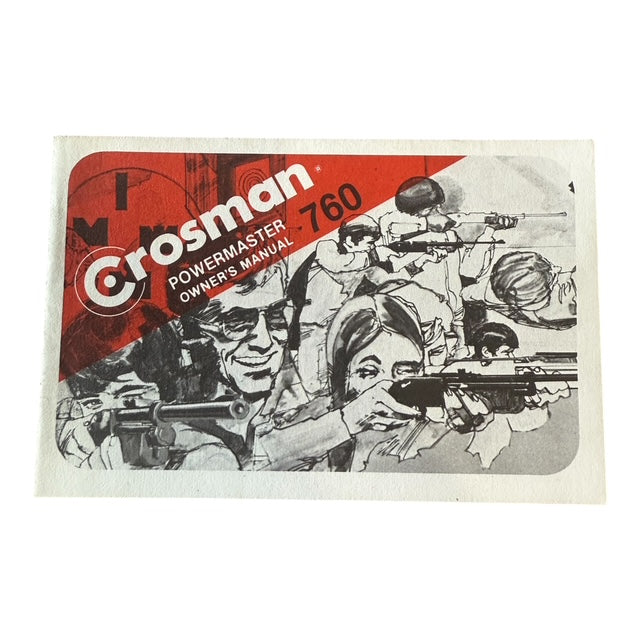 Crosman 760 Owners manual