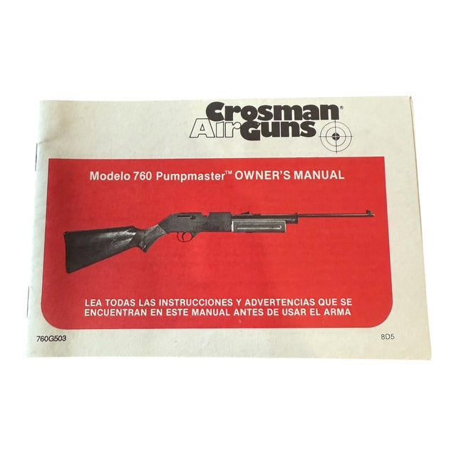 Crosman 760 Owners manual