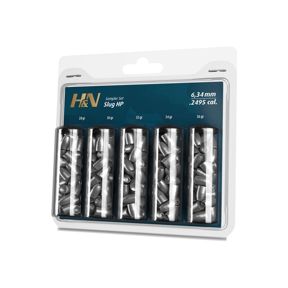 H&N Slug HP II Sampler .249 Cal (HAN-PL-170)