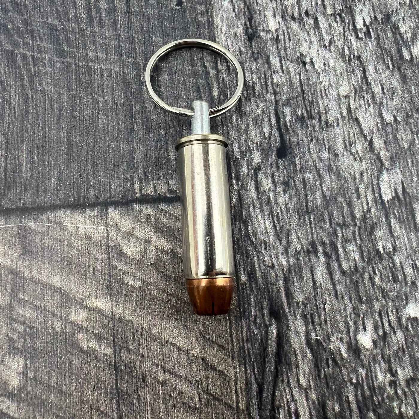 44 Magnum Bullet Nickle Keychains