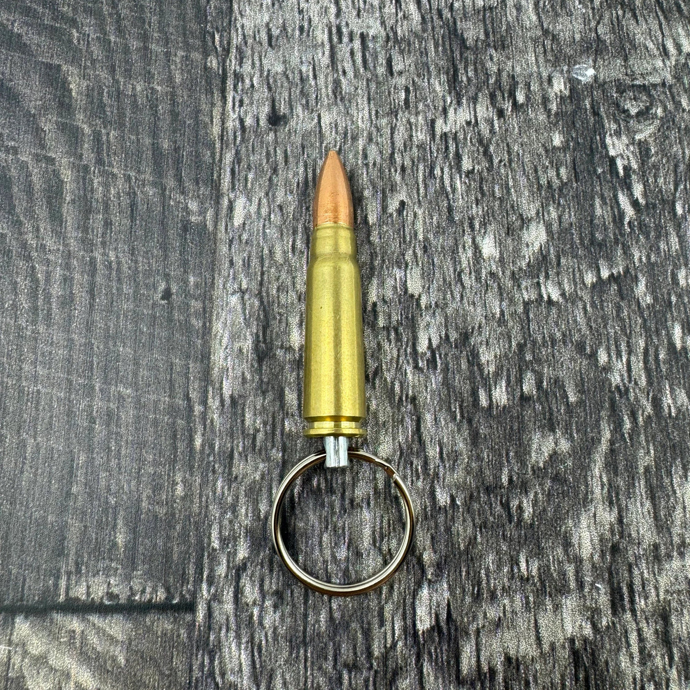 7.62x39 Bullet Brass Keychain