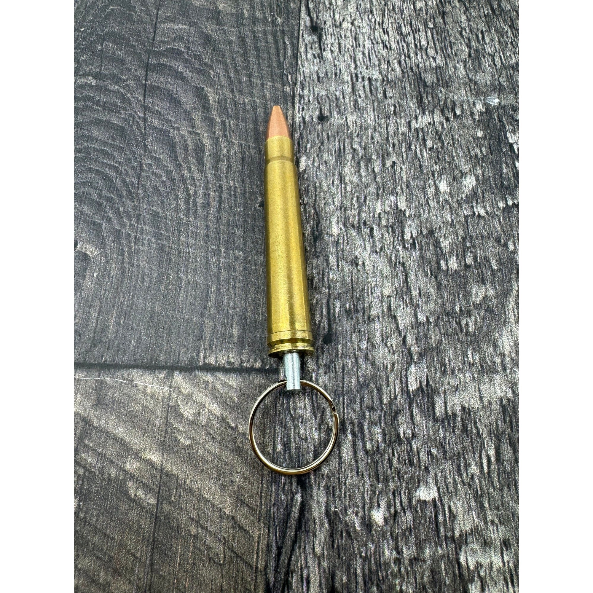 375 H&H Magnum Brass Bullet Keychains