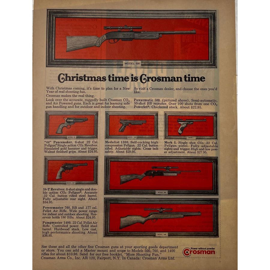 1970 Crosman ad (27)(Consignment)