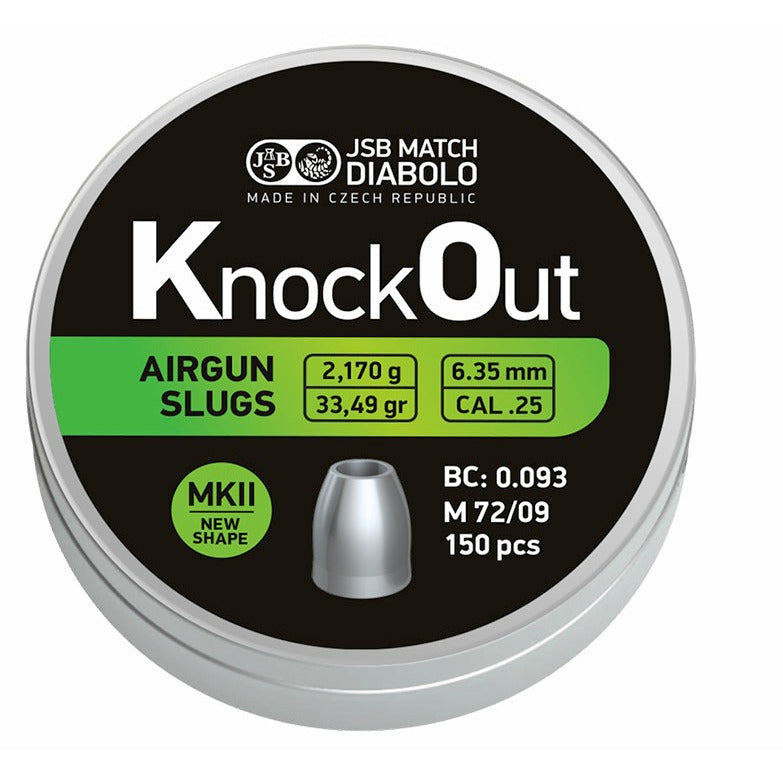 KO Slugs 6.35mm .251 (JSB-PL-107)